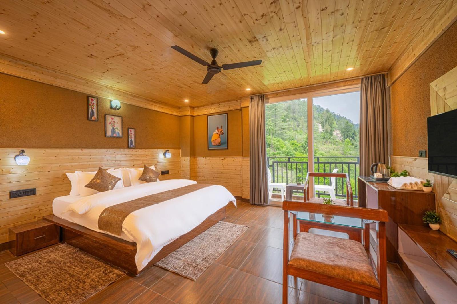 The Countryside Retreat I Vacations I Conference I Mice I Family Events I Open Air Terrace I Sky Bonfire I Kufri By Exotic Stays Simlá Kültér fotó
