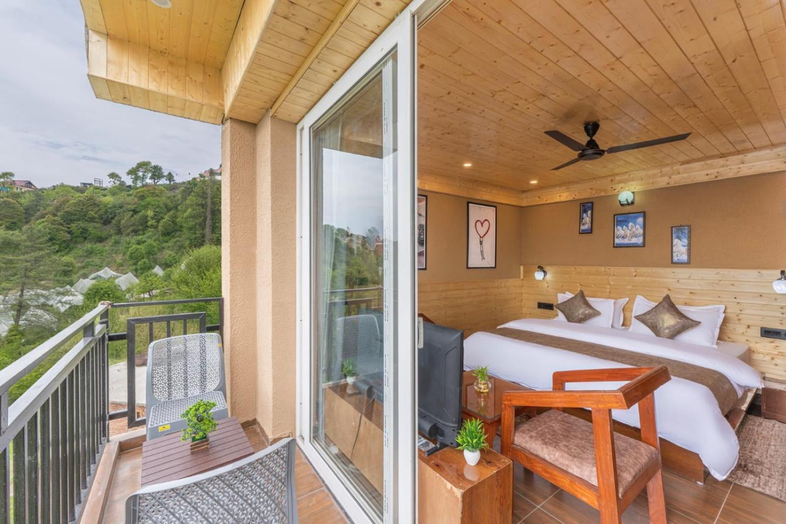The Countryside Retreat I Vacations I Conference I Mice I Family Events I Open Air Terrace I Sky Bonfire I Kufri By Exotic Stays Simlá Kültér fotó